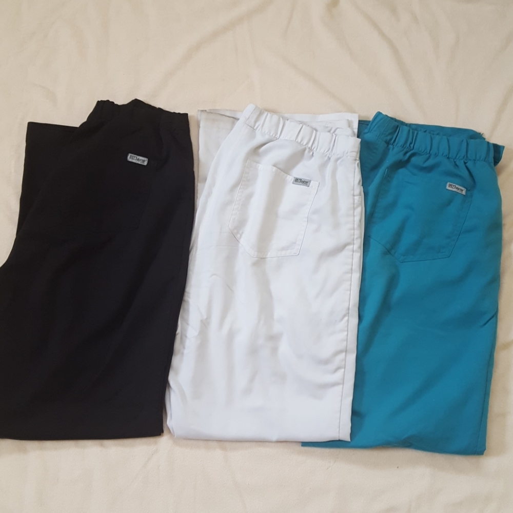Grey's Anatomy scrub pants bundle,  medium